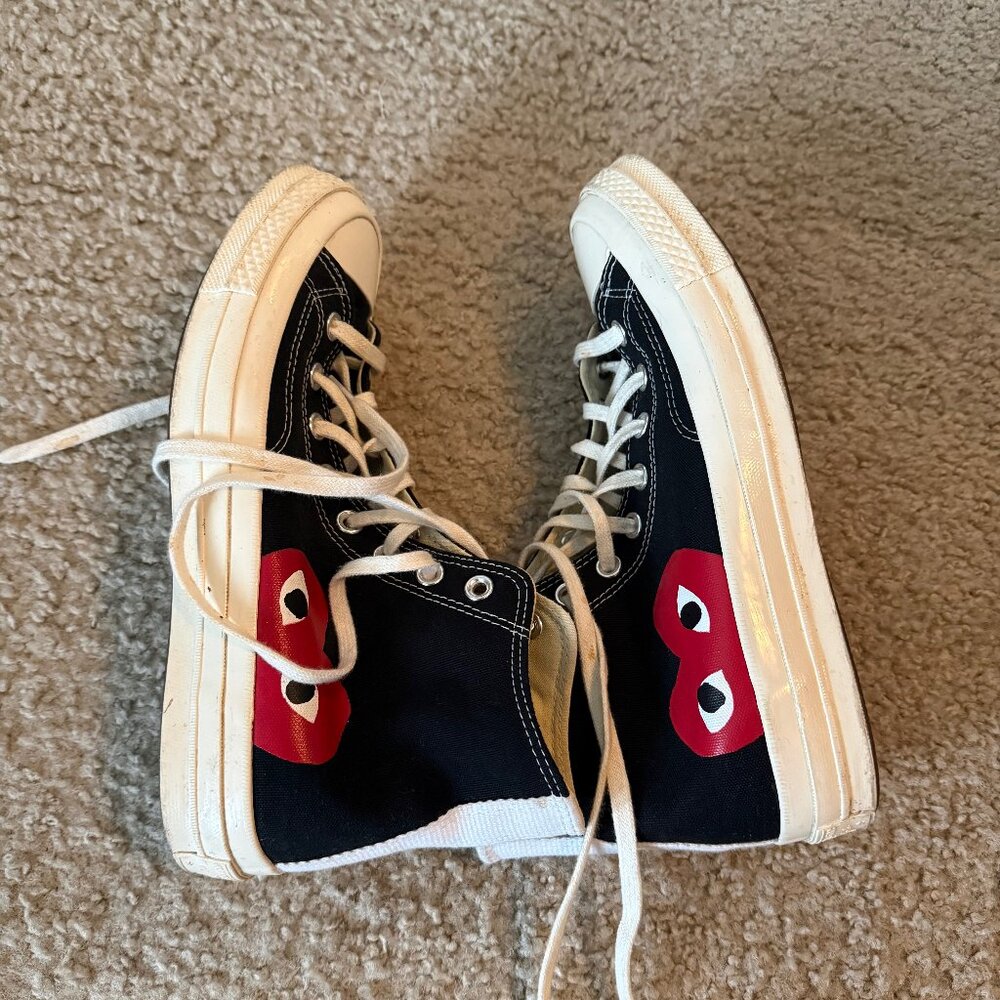 Comme des Garcons Play x All Star Converse